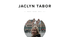 Desktop Screenshot of jaclyntabor.com